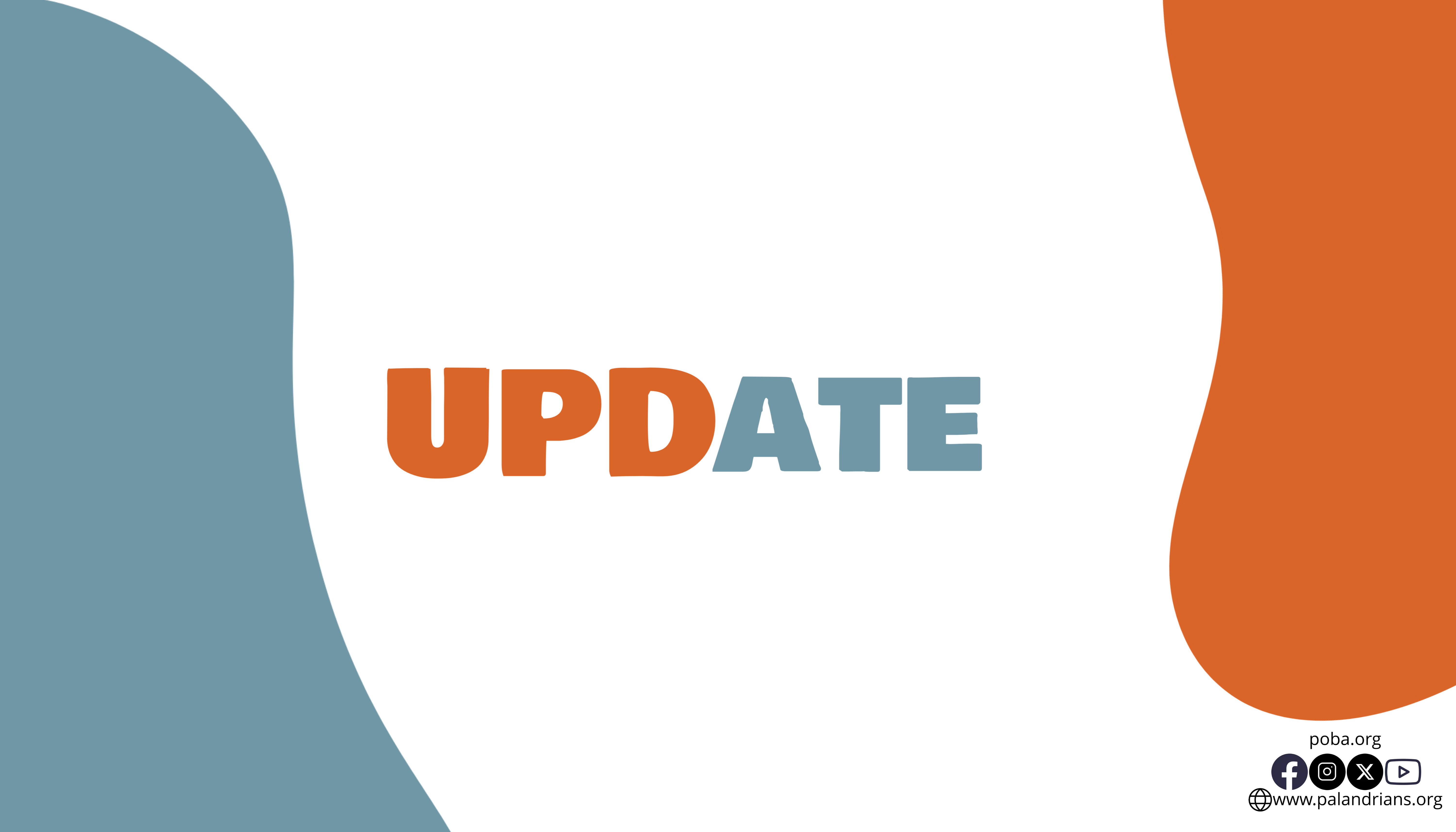 POBA Donation Drive — First Milestone Achieved, Many More Ahead